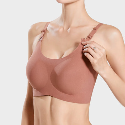 BREEZE Plus Size — Second-Skin Nursing Bra | Drop-Down Cups