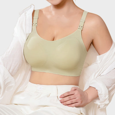 BREEZE Plus Size — Second-Skin Nursing Bra | Drop-Down Cups